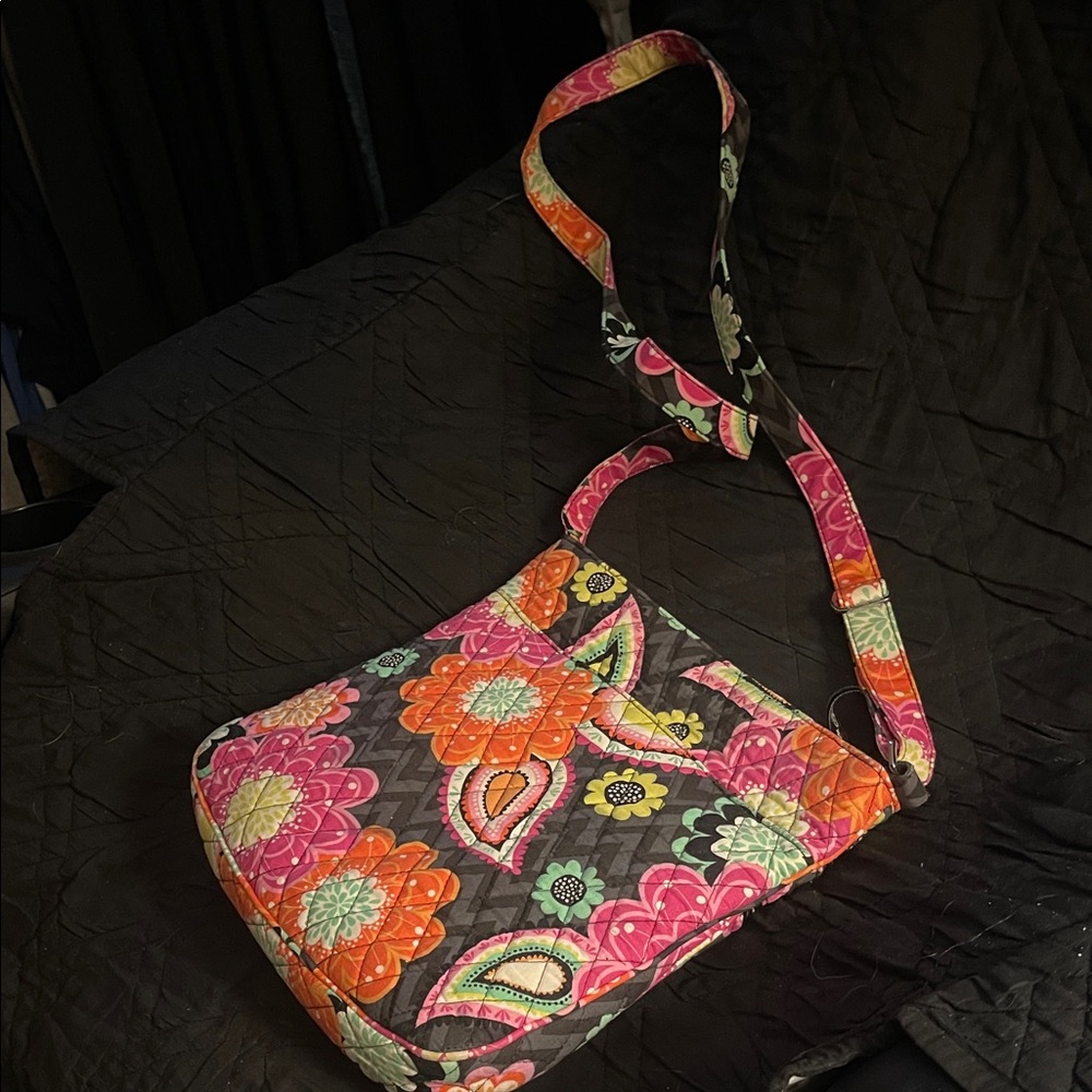 Vera Bradley Colorful Floral Crossbody Bag